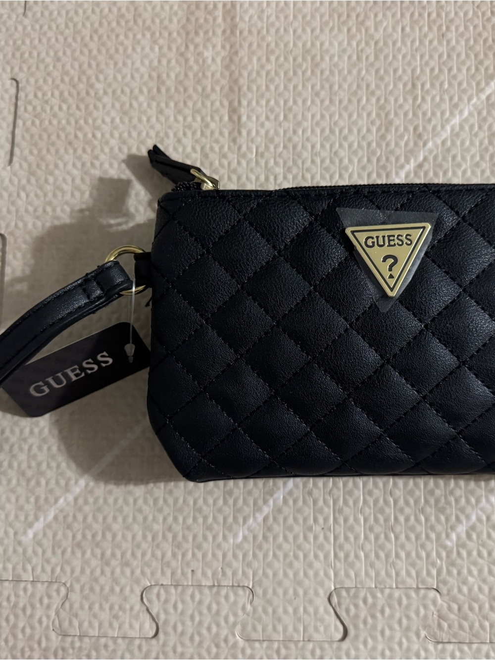Guess Sandy Double Zip Pouch – Brand New